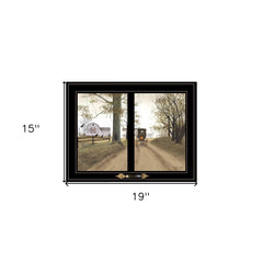 Heading Home 2 Black Framed Print Wall Art - Homeroots