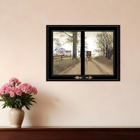Heading Home 2 Black Framed Print Wall Art - Homeroots