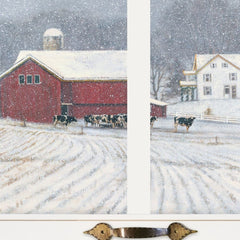 The Home Place 3 White Framed Print Wall Art - Homeroots