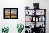 Summer Pastures Holstein cows with windmill 2 Black Framed Print Wall Art - Homeroots - Flyclothing LLC