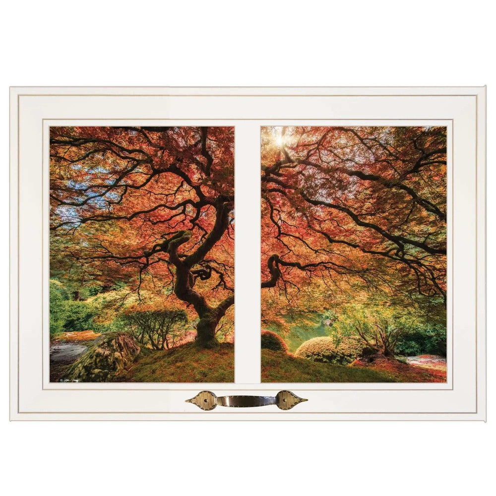 First Colors of Fall I 3 White Framed Print Wall Art - Homeroots - Flyclothing LLC