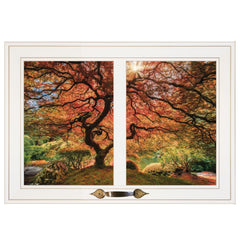 First Colors of Fall I 3 White Framed Print Wall Art - Homeroots