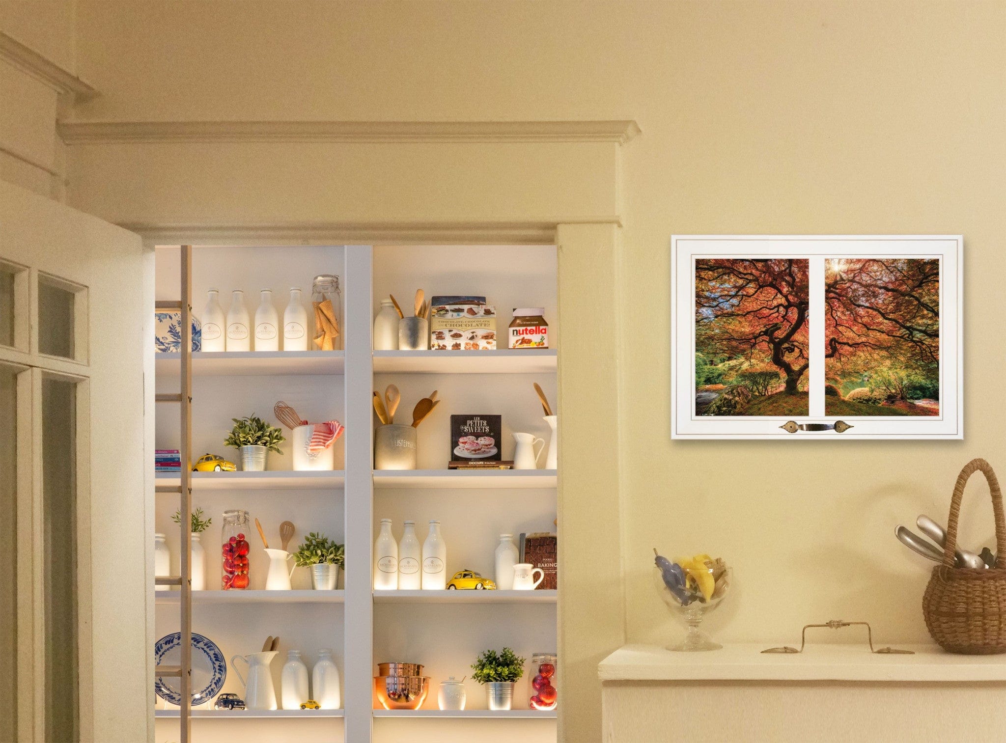First Colors of Fall I 3 White Framed Print Wall Art - Homeroots