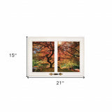 First Colors of Fall I 3 White Framed Print Wall Art - Homeroots - Flyclothing LLC