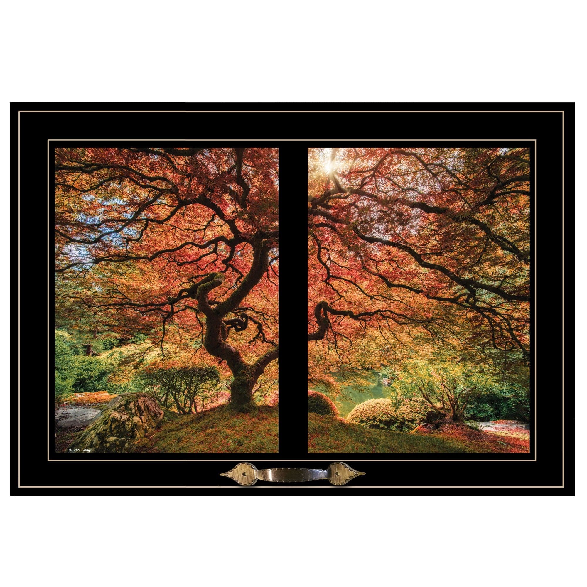 First Colors of Fall I 4 Black Framed Print Wall Art - Homeroots