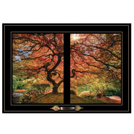 First Colors of Fall I 4 Black Framed Print Wall Art - Homeroots