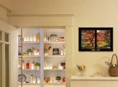 First Colors of Fall I 4 Black Framed Print Wall Art - Homeroots