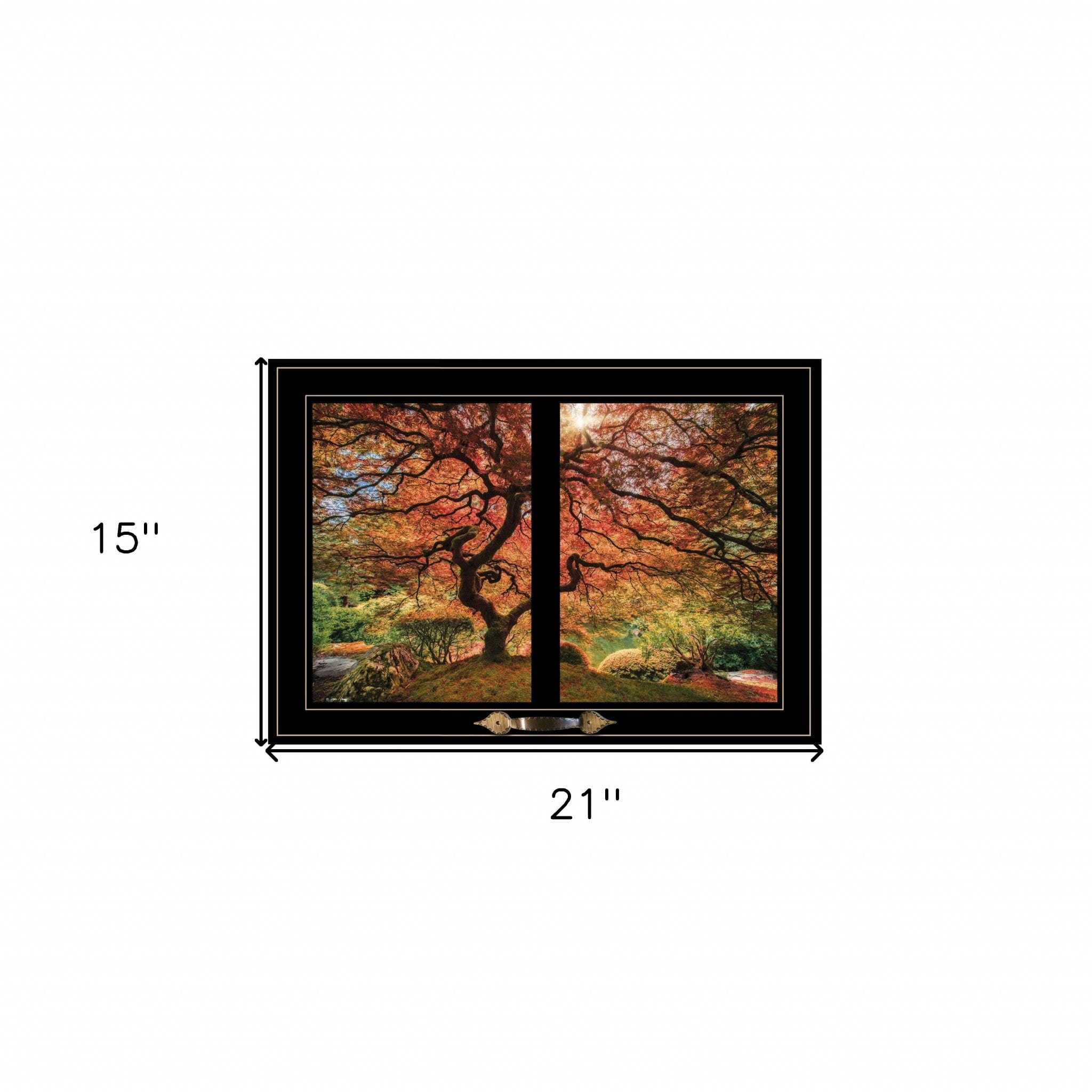 First Colors of Fall I 4 Black Framed Print Wall Art - Homeroots