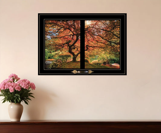 First Colors of Fall I 4 Black Framed Print Wall Art - Homeroots