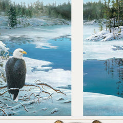 The Lookout 3 White Framed Print Wall Art - Homeroots