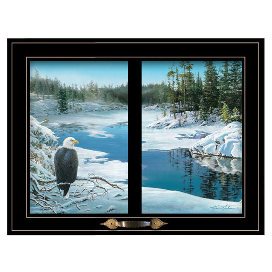 The Lookout 4 Black Framed Print Wall Art - Homeroots