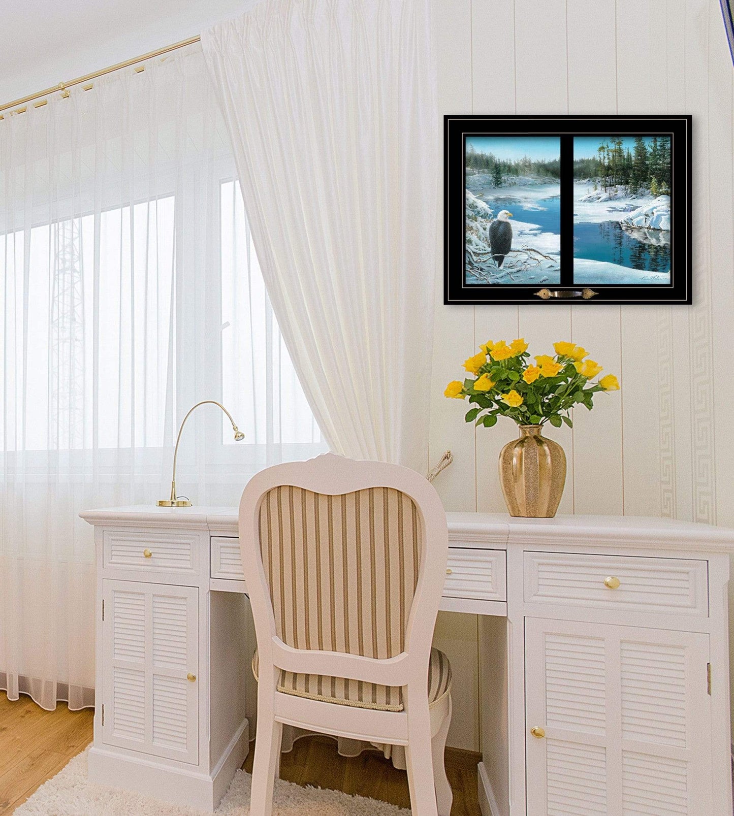 The Lookout 4 Black Framed Print Wall Art - Homeroots - Flyclothing LLC