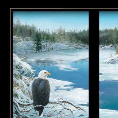 The Lookout 4 Black Framed Print Wall Art - Homeroots