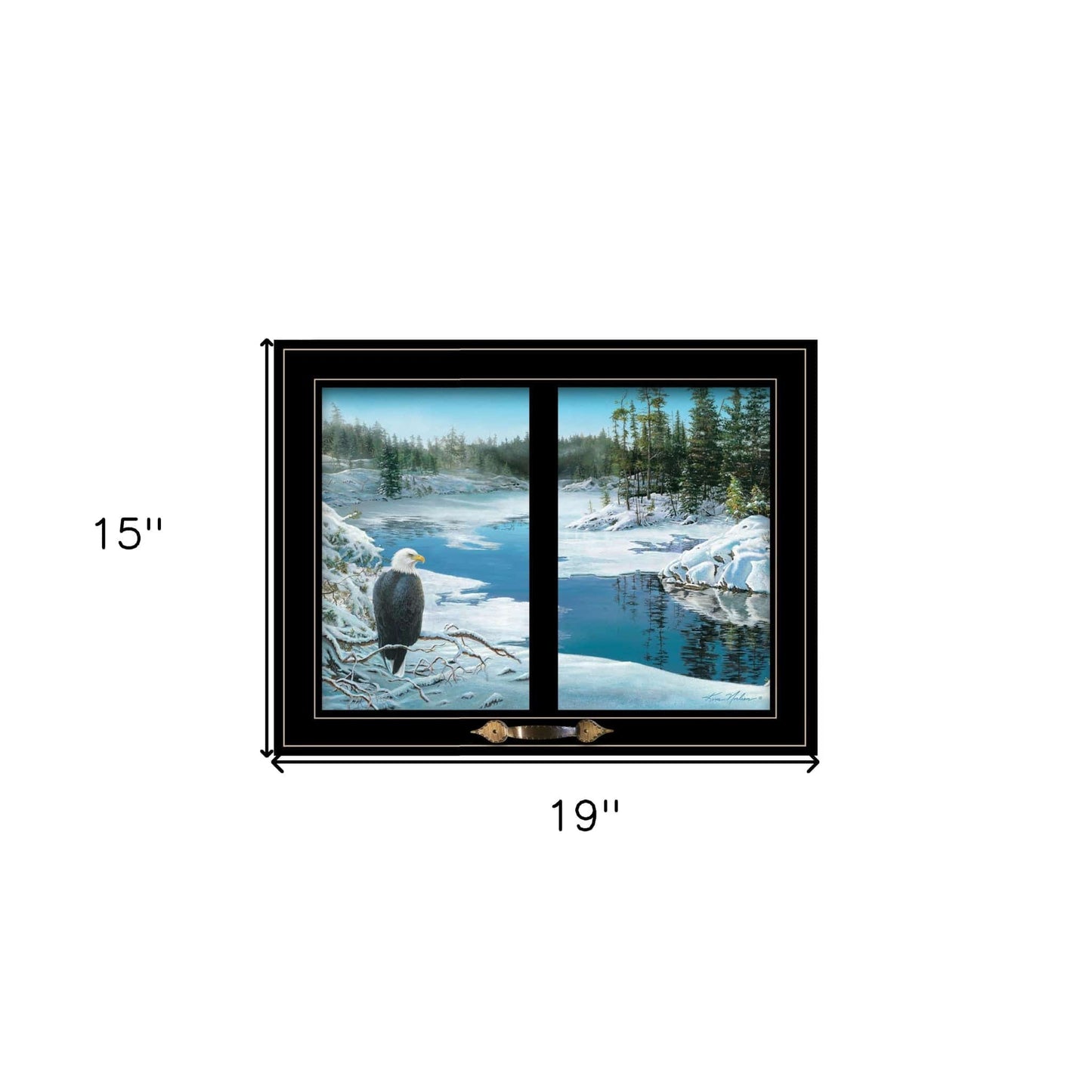 The Lookout 4 Black Framed Print Wall Art - Homeroots - Flyclothing LLC
