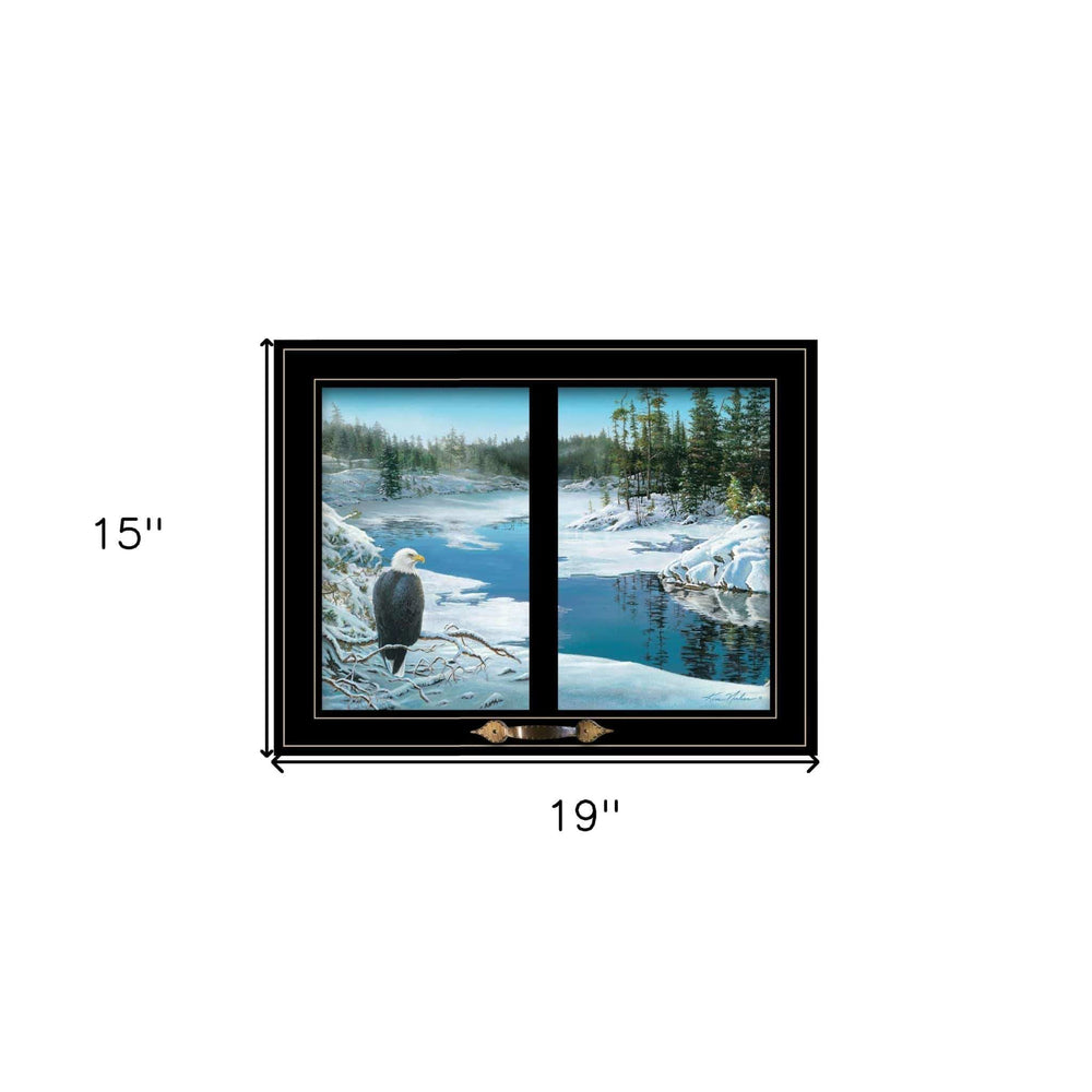 The Lookout 4 Black Framed Print Wall Art - Homeroots - Flyclothing LLC