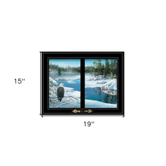 The Lookout 4 Black Framed Print Wall Art - Homeroots