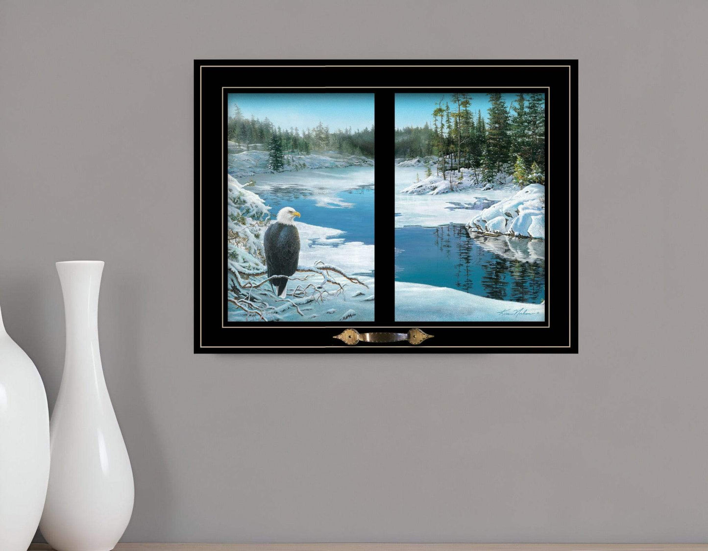 The Lookout 4 Black Framed Print Wall Art - Homeroots - Flyclothing LLC