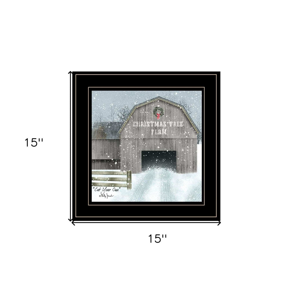 Cut Your Own 2 Black Framed Print Wall Art - Homeroots - Flyclothing LLC