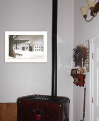 Christmas Time is coming 1 White Framed Print Wall Art - Homeroots