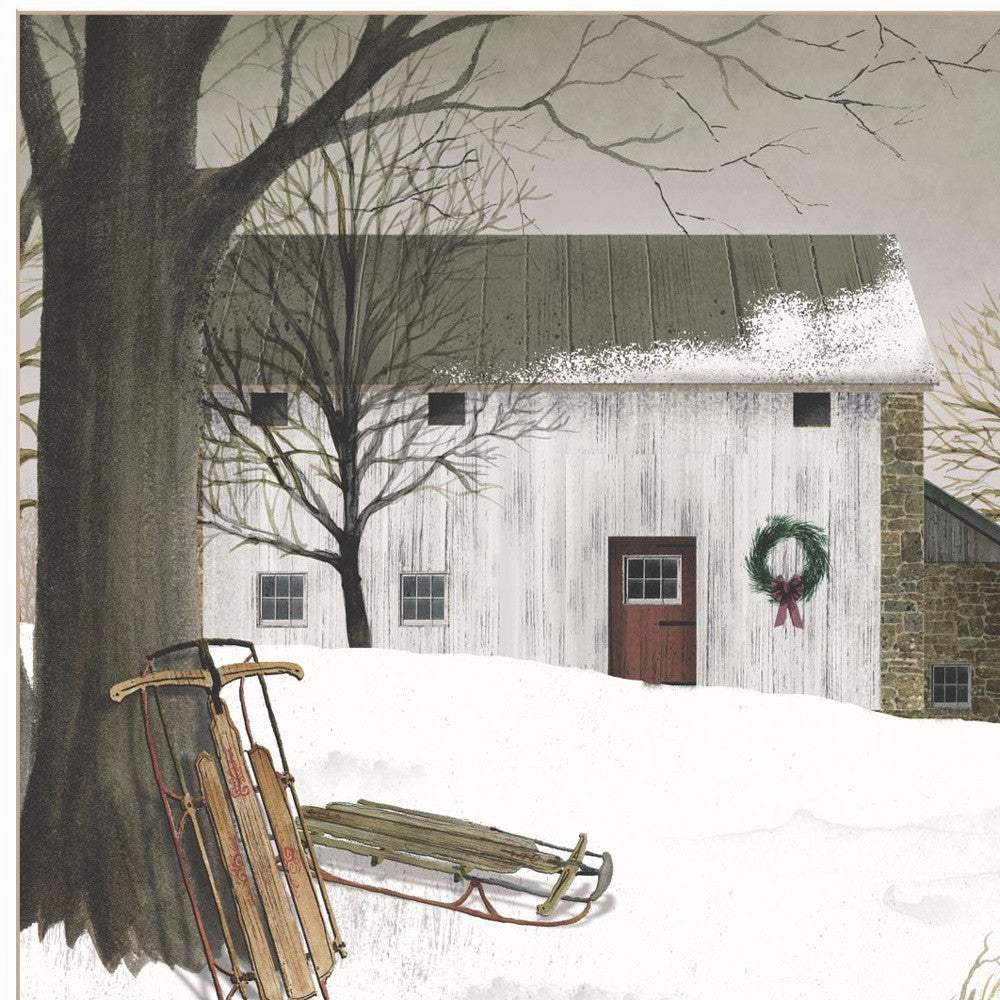 Christmas Time is coming 1 White Framed Print Wall Art - Homeroots - Flyclothing LLC