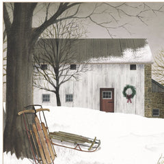 Christmas Time is coming 1 White Framed Print Wall Art - Homeroots
