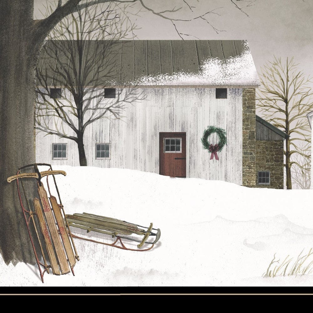 Christmas Time is coming 2 Black Framed Print Wall Art - Homeroots