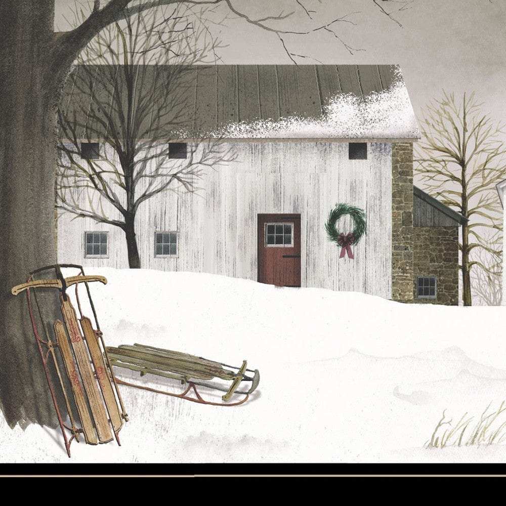 Christmas Time is coming 2 Black Framed Print Wall Art - Homeroots - Flyclothing LLC