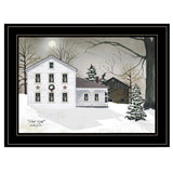 Silent Night 1 Black Framed Print Wall Art - Homeroots