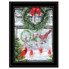 Christmas Peace 2 Black Framed Print Wall Art - Homeroots