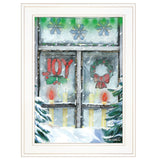 Christmas Joy 1 White Framed Print Wall Art - Homeroots