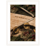 The Angels Sing 1 White Framed Print Wall Art - Homeroots - Flyclothing LLC