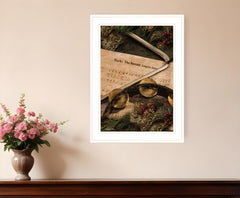 The Angels Sing 1 White Framed Print Wall Art - Homeroots