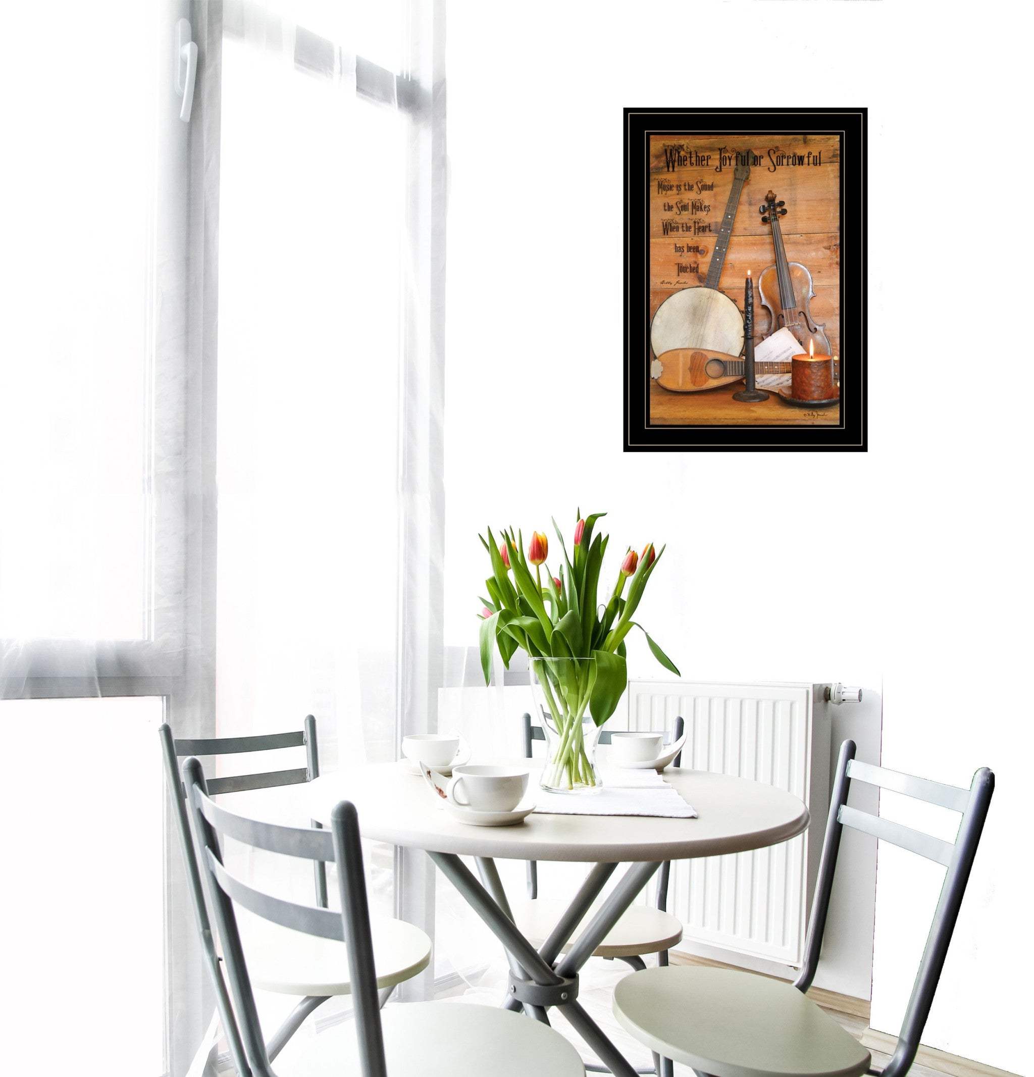 Music 10 Black Framed Print Wall Art - Homeroots - Flyclothing LLC