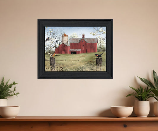 Harbingers of Spring 6 Black Framed Print Wall Art - Homeroots