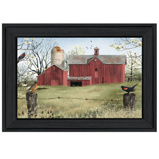 Harbingers of Spring 1 Black Framed Print Wall Art - Homeroots