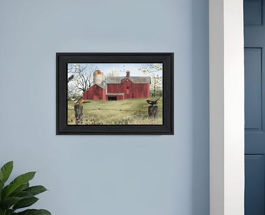 Harbingers of Spring 1 Black Framed Print Wall Art - Homeroots