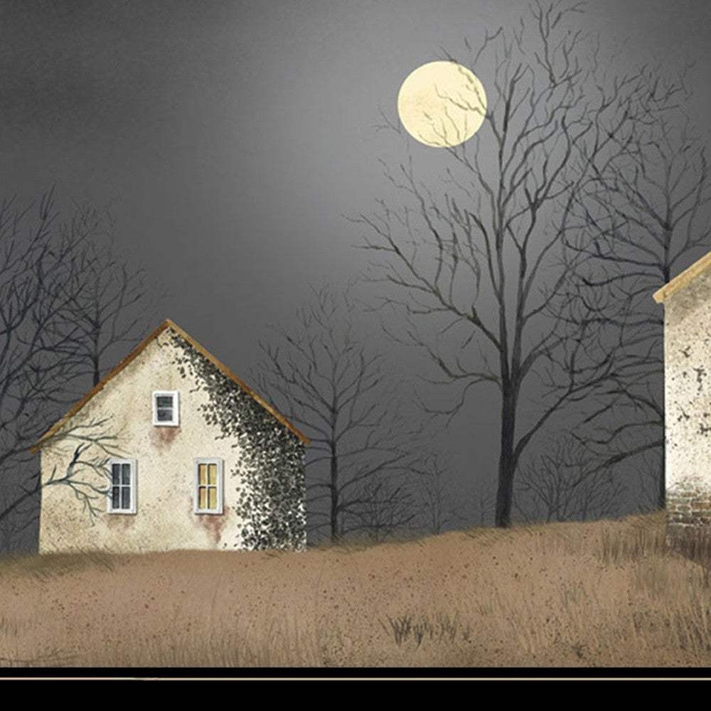 Still of the Night 6 Black Framed Print Wall Art - Homeroots - Flyclothing LLC