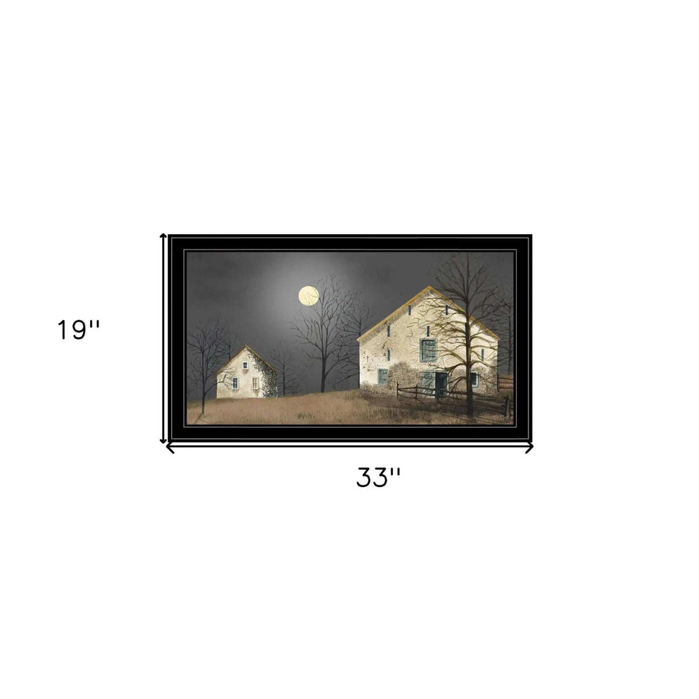 Still of the Night 6 Black Framed Print Wall Art - Homeroots - Flyclothing LLC