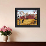 Autumn Gold 4 Black Framed Print Wall Art - Homeroots - Flyclothing LLC