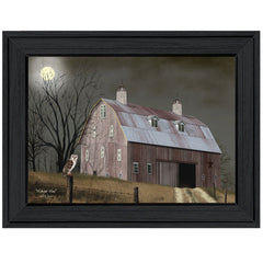 Midnight Moon 4 Black Framed Print Wall Art - Homeroots