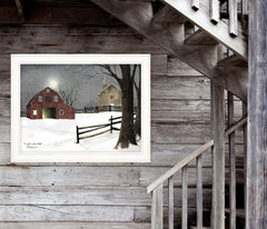 Light in the Stable 5 White Framed Print Wall Art - Homeroots