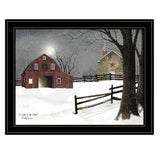 Light in the Stable 7 Black Framed Print Wall Art - Homeroots