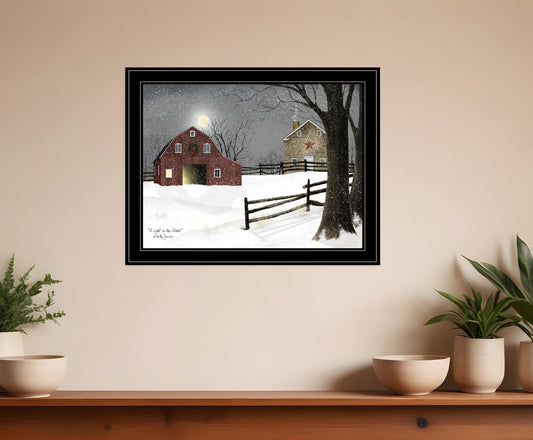 Light in the Stable 7 Black Framed Print Wall Art - Homeroots