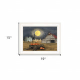 Harvest Moon 5 White Framed Print Kitchen Wall Art - Homeroots - Flyclothing LLC