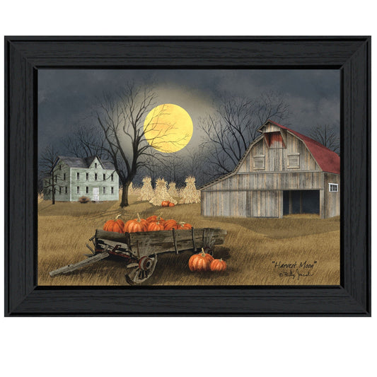 Harvest Moon 6 Black Framed Print Kitchen Wall Art - Homeroots