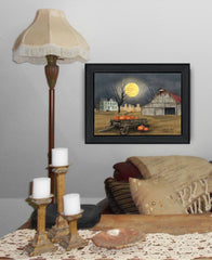 Harvest Moon 6 Black Framed Print Kitchen Wall Art - Homeroots