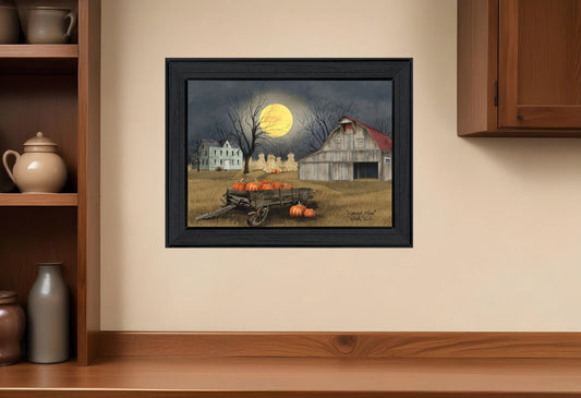 Harvest Moon 6 Black Framed Print Kitchen Wall Art - Homeroots