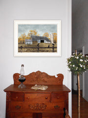 A Casual Conversation 3 White Framed Print Wall Art - Homeroots