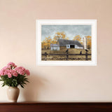 A Casual Conversation 3 White Framed Print Wall Art - Homeroots - Flyclothing LLC