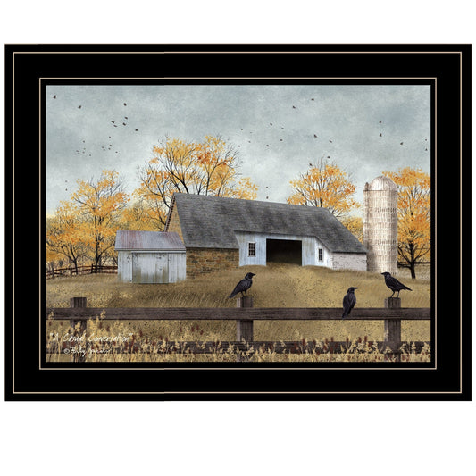 A Casual Conversation 4 Black Framed Print Wall Art - Homeroots